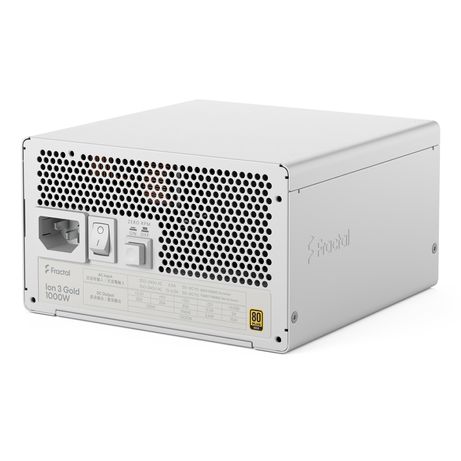 Fuente Alimentación 1000W FRACTAL DESIGN Ion Ion 3 Gold 1000W 80 PLUS Gold Fully-Modular Blanco - Imagen 16 de 20 Fuente Alimentación 1000W FRACTAL DESIGN Ion Ion 3 Gold 1000W 80 PLUS Gold Fully-Modular Blanco - Imagen 16 de 20