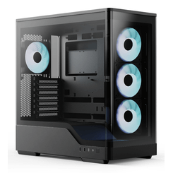 Caja AEROCOOL  P500A-BK RGB Negro