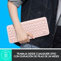 Miniatura 10 de K380 MULTI-DEVICE BLUETOOTH KEYBOARD ROSE ESP MEDIT ER