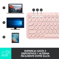 Miniatura 12 de K380 MULTI-DEVICE BLUETOOTH KEYBOARD ROSE ESP MEDIT ER