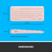 Miniatura 13 de K380 MULTI-DEVICE BLUETOOTH KEYBOARD ROSE ESP MEDIT ER