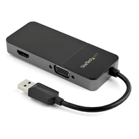 Miniatura 1 de USB 3.0 TO HDMI VGA ADAPTER 4K 30HZ-2-IN-1 MULTIPORT ADAPT ER