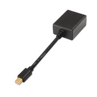 Miniatura 3 de ADAPTADOR AISENS MINI DISPLAYPORT MACHO A SVGA HEMBRA 15CM NEGRO A125-0135