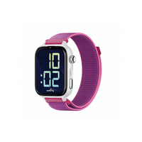 Miniatura 1 de SaveFamily SaveWatch Plus 2 Reloj Inteligente para ni  os 4G Esfera Blanca correa Tela Frambuesa