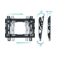 Miniatura 3 de SOPORTE PARED MONITOR/TV TOOQ LP1044T-B 23´´/43´´ MAX.40KG NEGRO INCLINABLE