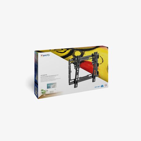 SOPORTE PARED MONITOR/TV TOOQ LP1044T-B 23´´/43´´ MAX.40KG NEGRO INCLINABLE - Imagen 7 de 7 SOPORTE PARED MONITOR/TV TOOQ LP1044T-B 23´´/43´´ MAX.40KG NEGRO INCLINABLE - Imagen 7 de 7