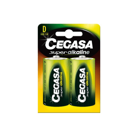CEGASA PILA SUPER ALC LR20 BLISTER 2 UDS - Imagen 1 de 2 CEGASA PILA SUPER ALC LR20 BLISTER 2 UDS - Imagen 1 de 2