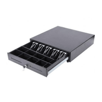 Miniatura 1 de Eightt Cajon Portamonedas 41cm, con 5 compartimentos para billetes y 8 para monedas. Conexión RJ1