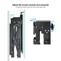 Miniatura 9 de SOPORTE DE PARED ORIENTABLE TOOQ TQVW4570T PARA PANTALLAS 45" A 70" VIDEO WALL 6 PUNTOS DE REGULACION ANTIRROBO VESA 200X200 A 600X400 NEGRO