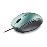 Miniatura 4 de RATON NGS MOTH ICE OPTICO 1600DPI USB-C VERDE HIELO ERGONOMICO