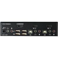 Miniatura 5 de 2 Port USB HDMI KVM Switch w/Audio
