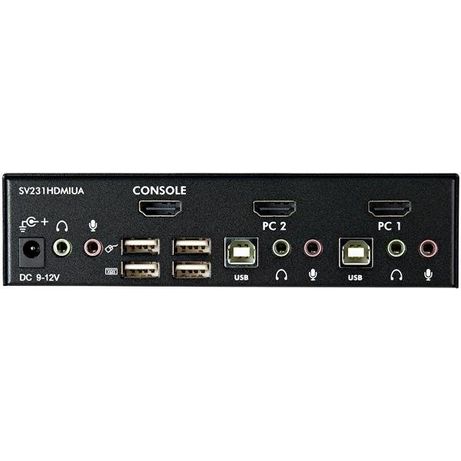 2 Port USB HDMI KVM Switch w/Audio - Imagen 5 de 6 2 Port USB HDMI KVM Switch w/Audio - Imagen 5 de 6