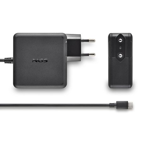 CARGADOR USB GAN NGS GAN 100W-C 100W 1xUSB-C PD3.0 CABLE 1.5M SOLDADO COLOR NEGRO - Imagen 5 de 10 CARGADOR USB GAN NGS GAN 100W-C 100W 1xUSB-C PD3.0 CABLE 1.5M SOLDADO COLOR NEGRO - Imagen 5 de 10