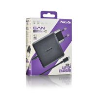 Miniatura 8 de CARGADOR USB GAN NGS GAN 100W-C 100W 1xUSB-C PD3.0 CABLE 1.5M SOLDADO COLOR NEGRO