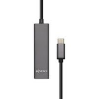Miniatura 2 de Aisens Hub Usb 3.1 Usb-C, Usb-C/M-4Xtipo A/H, Gris, 15Cm