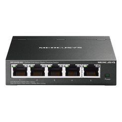 SWITCH NO GESTIONABLE MERCUSYS MS105GS-M2  5P 5x2.5Gb CARCASA METALICA