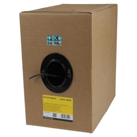 1000ft Bulk Roll Solid Cat5e Riser Cable - Imagen 2 de 3 1000ft Bulk Roll Solid Cat5e Riser Cable - Imagen 2 de 3