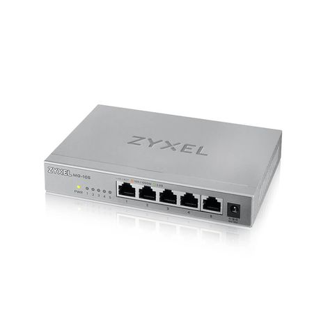 Zyxel XMG-105 5 Ports 2 5G + 1 SFP+ MultiGig unmanaged Desktop Switch - Imagen 4 de 7 Zyxel XMG-105 5 Ports 2 5G + 1 SFP+ MultiGig unmanaged Desktop Switch - Imagen 4 de 7