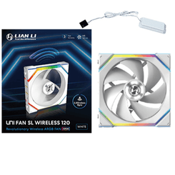 Lian Li UNI FAN SL Wireless 120 Carcasa del ordenador Ventilador 12 cm Blanco 1 pieza s