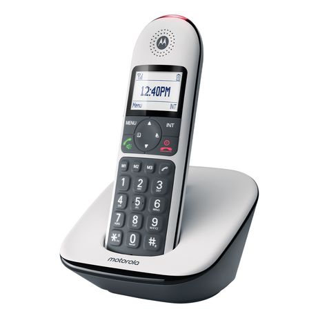 MOTOROLA CD5001 Telefono DECT Teclas Grandes Blanc - Imagen 2 de 5 MOTOROLA CD5001 Telefono DECT Teclas Grandes Blanc - Imagen 2 de 5