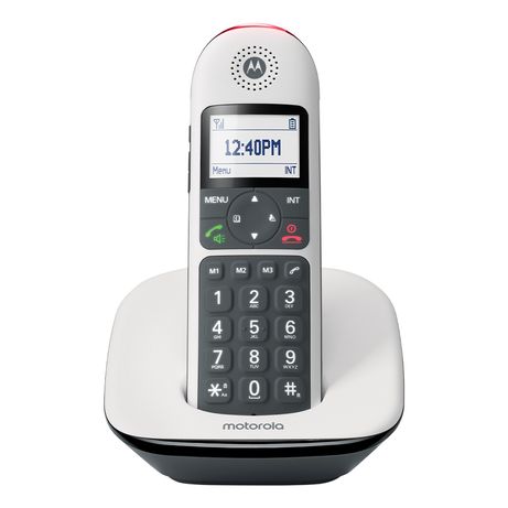 MOTOROLA CD5001 Telefono DECT Teclas Grandes Blanc - Imagen 3 de 5 MOTOROLA CD5001 Telefono DECT Teclas Grandes Blanc - Imagen 3 de 5