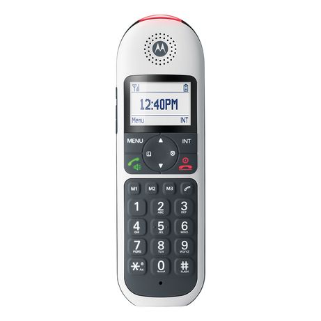 MOTOROLA CD5001 Telefono DECT Teclas Grandes Blanc - Imagen 4 de 5 MOTOROLA CD5001 Telefono DECT Teclas Grandes Blanc - Imagen 4 de 5