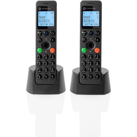 MOTOROLA DOT202 teléfono DECT DUO Negro - Imagen 2 de 3 MOTOROLA DOT202 teléfono DECT DUO Negro - Imagen 2 de 3