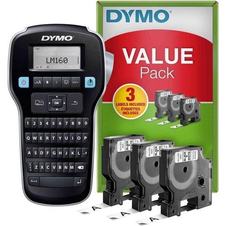 ROTULADORA LABERMANAGER 160 + 3 CINTAS D1 12MM NEGRO/BLANCO VALUE PACK DYMO 2142267 - Imagen 2 de 26 ROTULADORA LABERMANAGER 160 + 3 CINTAS D1 12MM NEGRO/BLANCO VALUE PACK DYMO 2142267 - Imagen 2 de 26
