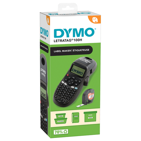 DYMO LETRATAG LT100-H BLACK EU - Imagen 1 de 10 DYMO LETRATAG LT100-H BLACK EU - Imagen 1 de 10