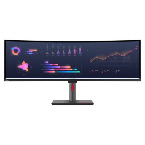 LENOVO ThinkVision P49w-30 Monitor ThinkVision 49" LED IPS Dual WQHD HDMI Altavoces - Imagen 3 de 23 LENOVO ThinkVision P49w-30 Monitor ThinkVision 49" LED IPS Dual WQHD HDMI Altavoces - Imagen 3 de 23
