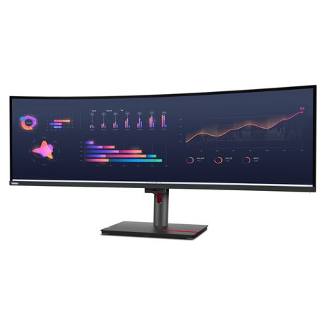 LENOVO ThinkVision P49w-30 Monitor ThinkVision 49" LED IPS Dual WQHD HDMI Altavoces - Imagen 5 de 23 LENOVO ThinkVision P49w-30 Monitor ThinkVision 49" LED IPS Dual WQHD HDMI Altavoces - Imagen 5 de 23