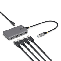 Miniatura 1 de Hub USB-A de 4 Puertos - USB 3.0 5Gb - Alimentado por el Bus