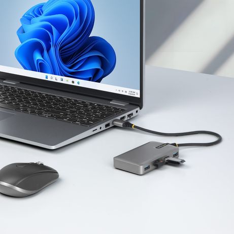 Hub USB-A de 4 Puertos - USB 3.0 5Gb - Alimentado por el Bus - Imagen 4 de 5 Hub USB-A de 4 Puertos - USB 3.0 5Gb - Alimentado por el Bus - Imagen 4 de 5