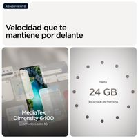 Miniatura 11 de MOTOROLA moto g77 moto g77 6.8" 5G 8GB/512GB Negro