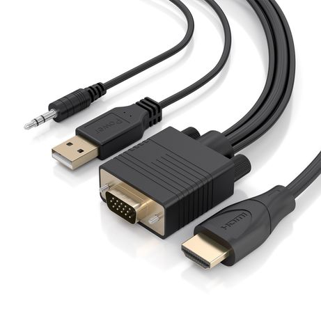 Aisens Cable Conversor HDMI a SVGA y Audio 1.5m - Imagen 4 de 6 Aisens Cable Conversor HDMI a SVGA y Audio 1.5m - Imagen 4 de 6