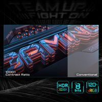 Miniatura 10 de MONITOR GIGABYTE GS25F2 Monitor Gaming 25" FHD - 1920 x 1080, 200Hz, 1ms, 300 cd/m², Display HDR 10, HDMI 2.0, DisplayPort 1.4   24.5" SS-IPS 192