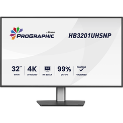 MONITOR IIYAMA HB3201UHSNP-B1 ProGraphic 31.5" 3840 x 2160 HDMI Altavoces MONITOR IIYAMA HB3201UHSNP-B1 ProGraphic 31.5" 3840 x 2160 HDMI Altavoces
