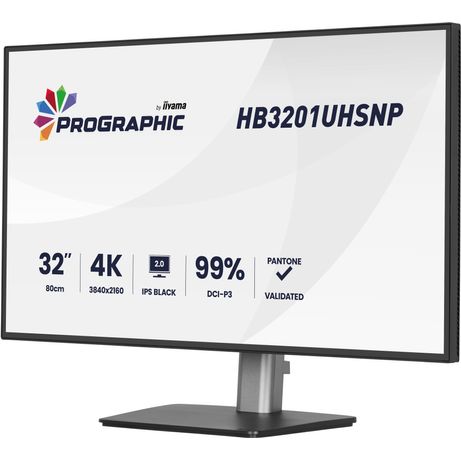 MONITOR IIYAMA HB3201UHSNP-B1 ProGraphic 31.5" 3840 x 2160 HDMI Altavoces - Imagen 5 de 19 MONITOR IIYAMA HB3201UHSNP-B1 ProGraphic 31.5" 3840 x 2160 HDMI Altavoces - Imagen 5 de 19