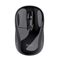 Miniatura 4 de MOUSE TRUST WIRELESS BASICS 4 BOTONES Y RUEDA DESPLAZAMIENTO 800-1600DPI COLOR NEGRO 24658