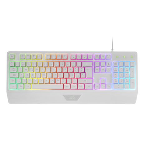 TECLADO MOUSE HEADSET Y ALFOMBRILLA MARS GAMING MCP124PROWES H-MECH RGB 3200DPI BLANCO - Imagen 4 de 8 TECLADO MOUSE HEADSET Y ALFOMBRILLA MARS GAMING MCP124PROWES H-MECH RGB 3200DPI BLANCO - Imagen 4 de 8
