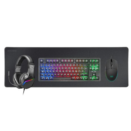PACK TECLADO MOUSE HEADSET Y ALFOMBRILLA MARS GAMING MCP-RGB3 BLACK TECLADO TKL H-MECH RED MOUSE RGB FLOW 3200DPI HEADSET FRGB ANC ALFOMBRILLA XXL - Imagen 3 de 3 PACK TECLADO MOUSE HEADSET Y ALFOMBRILLA MARS GAMING MCP-RGB3 BLACK TECLADO TKL H-MECH RED MOUSE RGB FLOW 3200DPI HEADSET FRGB ANC ALFOMBRILLA XXL - Imagen 3 de 3