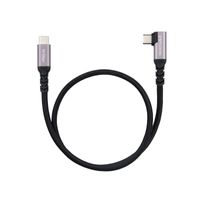 Miniatura 3 de Nanocable Cable USB-C 3.2 GEN2 Acodado 100W 0.5 M