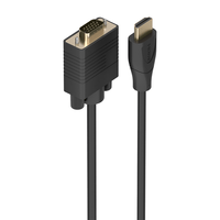 Miniatura 1 de Aisens Cable Conversor HDMI/M a SVGA/M Negro 1m