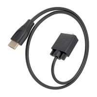 Miniatura 3 de Aisens Cable Conversor HDMI/M a SVGA/M Negro 1m