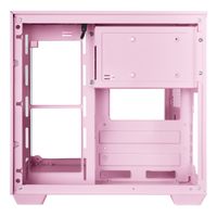 Miniatura 4 de CAJA MICROATX GAMING MARS GAMING MCVISIONMP TRIPLE CRISTAL TEMPLADO GPU 330mm 1x3.5 1x2.5 ROSA