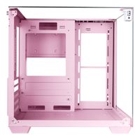 Miniatura 5 de CAJA MICROATX GAMING MARS GAMING MCVISIONMP TRIPLE CRISTAL TEMPLADO GPU 330mm 1x3.5 1x2.5 ROSA