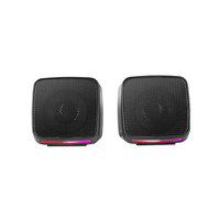 Miniatura 1 de ALTAVOCES 2.0 MARS GAMING MSPRO NEGRO 10W USB + JACK CONTROL DE VOLUMEN RGB