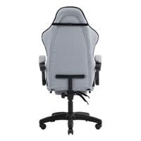 Miniatura 5 de SILLA GAMER MARS GAMING MGCXFSB FABRIC RECLINABLE REPOSAPIES EXTENSIBLE DISE??O TEXTIL NEGRO PLATA