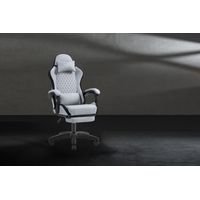 Miniatura 11 de SILLA GAMER MARS GAMING MGCXFSB FABRIC RECLINABLE REPOSAPIES EXTENSIBLE DISE??O TEXTIL NEGRO PLATA
