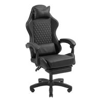 Miniatura 9 de SILLA GAMER MARS GAMING MGCXBK NEGRA RECLINABLE REPOSABRAZOS AJUSTABLE REPOSAPIES COJINES